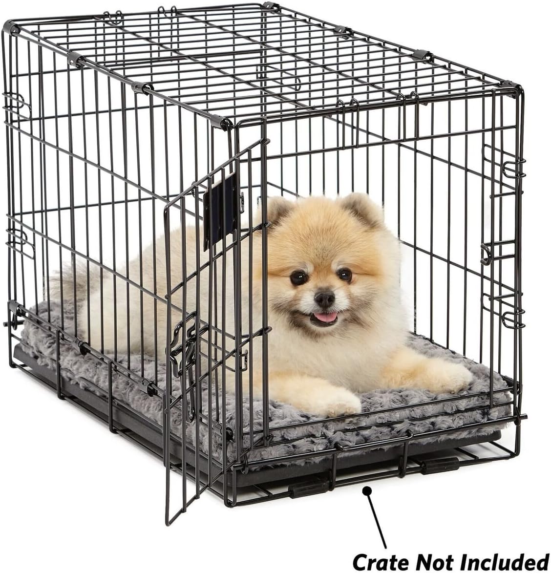 WHKJ Ultra Plush Gray Pet Bed