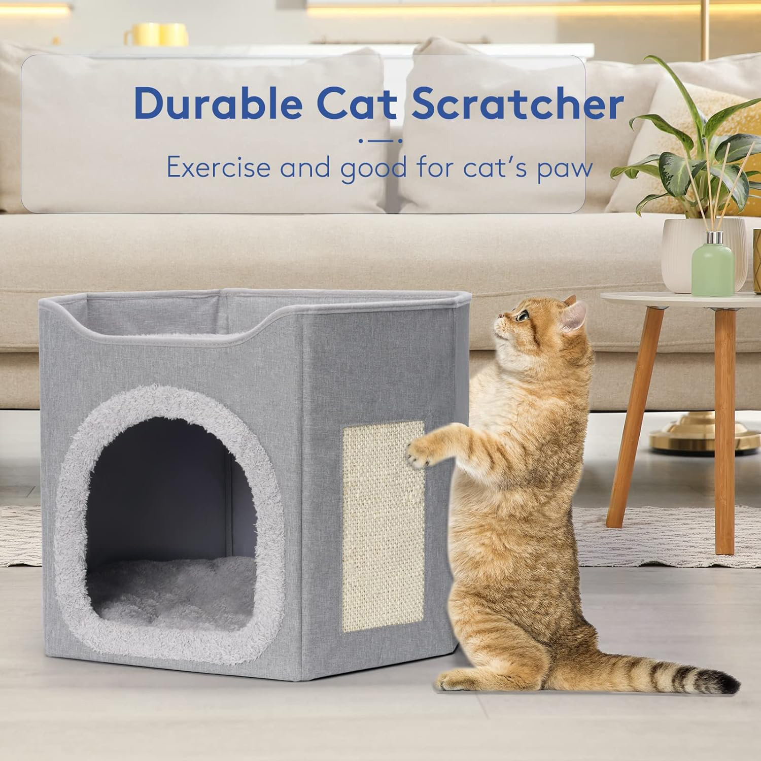 WHKJ Hexagon Cat House Bed