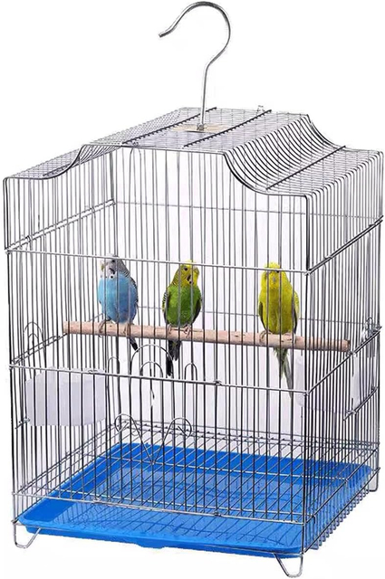 Small Parakeet Bird Cage with Accessories And Easy Cleaning Features