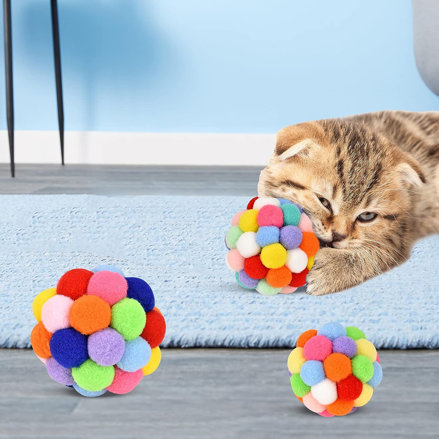 Self-healing, Bite-resistant And Molar Cat Toy Ball