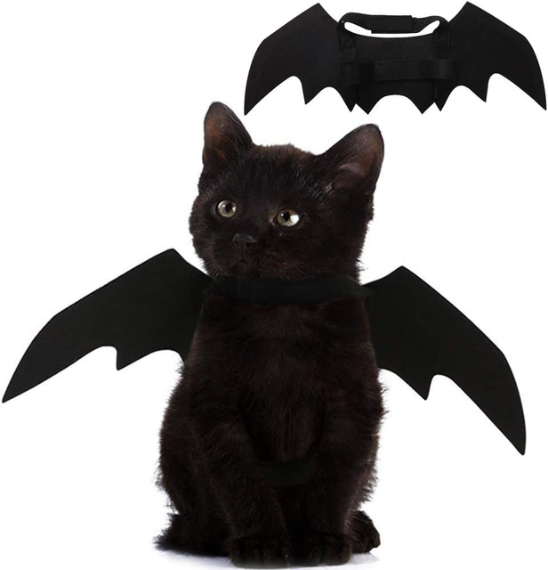 Bat Wings Dress Up Pet Cat Clothes