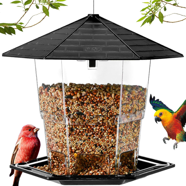 Bird Feeders for Ourside with A Latch Feature