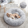WHKJ Cozy Faux Fur Cat Bed