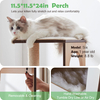Modern And Sturdy Wood Cat Tree for Large Cats