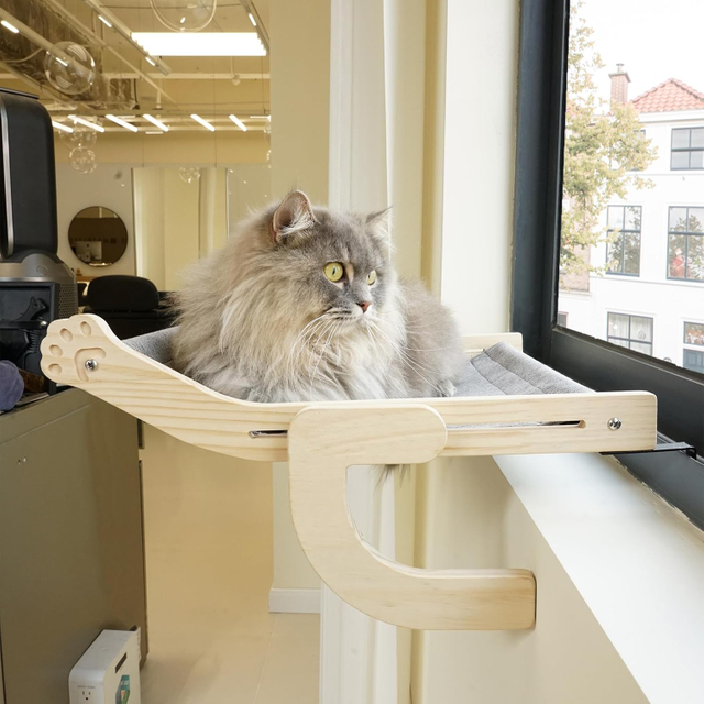 Adjustable Cat Window Perch Hammock