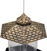 Hexagon Shaped Wild Bird Feeder with Large Capacity
