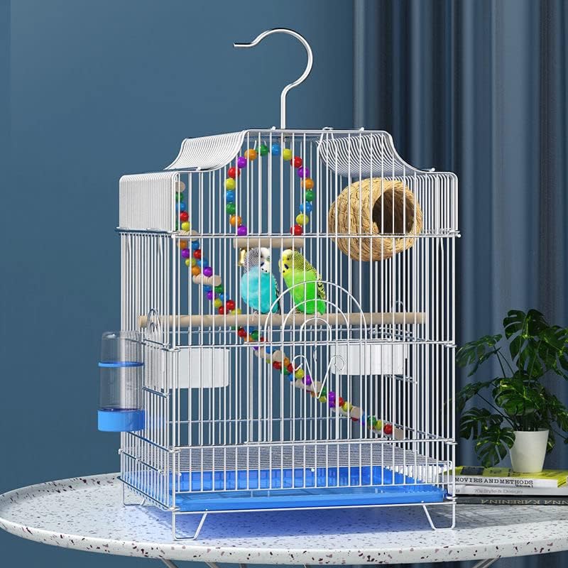 Small Parakeet Bird Cage with Accessories And Easy Cleaning Features