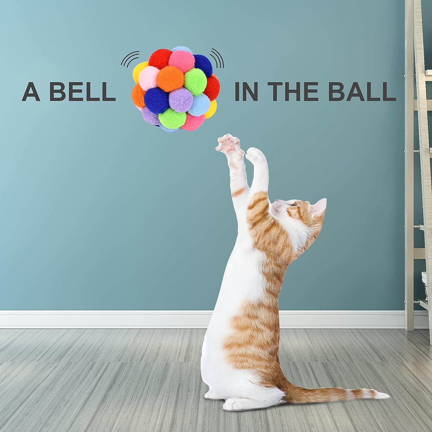 Self-healing, Bite-resistant And Molar Cat Toy Ball