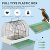 Lightweight Bird Cage Travel Cage with Perch