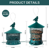 Removable Base Wild Bird Feeder for Outdoors