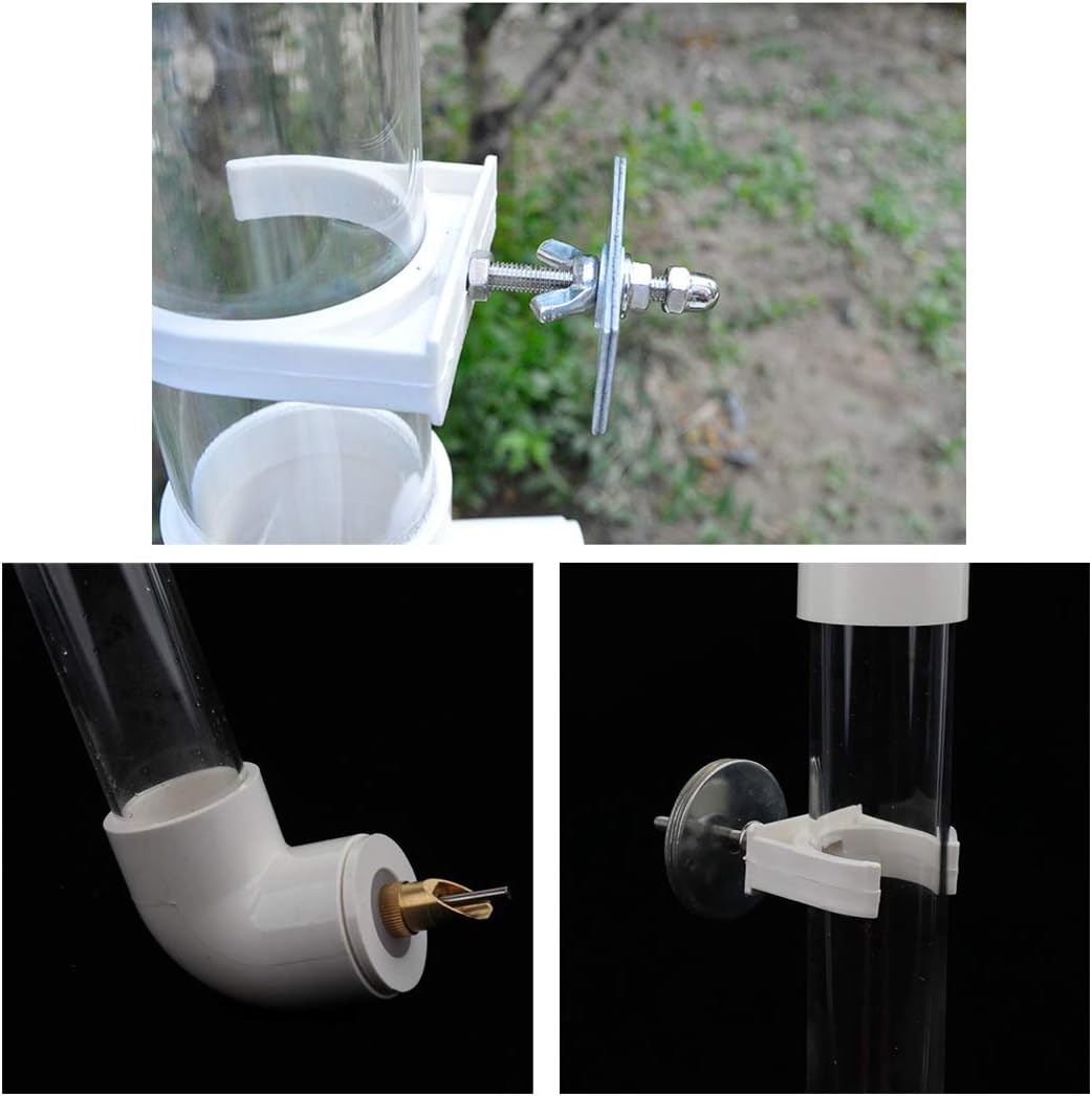Automatic PVC Bird Drinker for Cage - Easy, Mess-Proof Watering