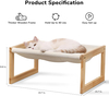 Plush Velvet Cat Hammock Bed