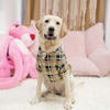 Soft Warm Plaid Dog Hoodie