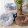 Round Soft Cat Bed for Indoor Use