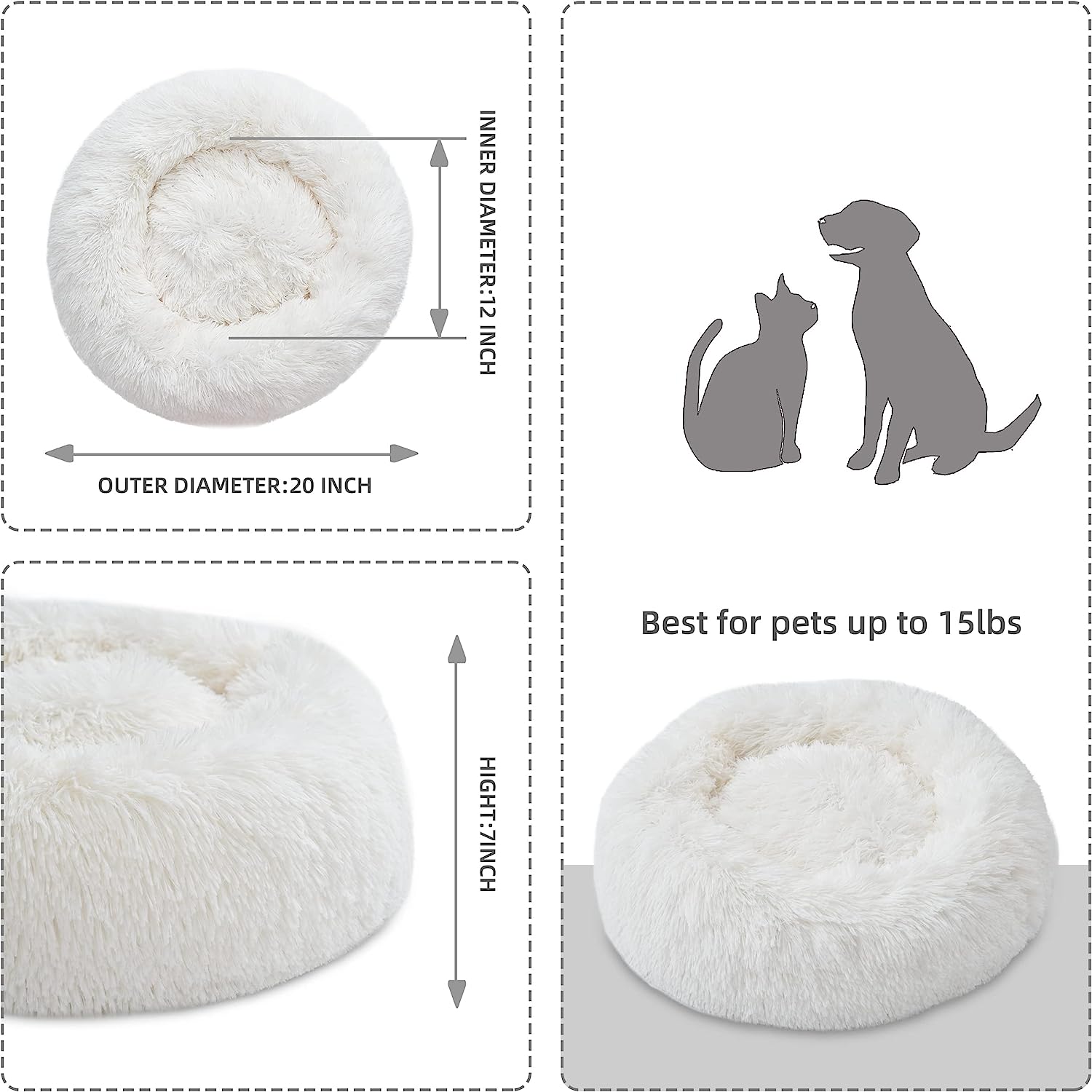 Washable Donut Indoor Pet Bed