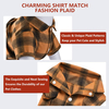 Plaid Dog Clothes for Small Dogs Shirts