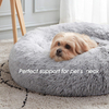 WHKJ Cozy Faux Fur Cat Bed