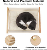 Plush Velvet Cat Hammock Bed