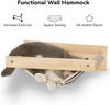 Sturdy Wooden Cat Wall Furniture with Hammock