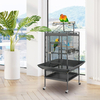 Sturdy And Versatile 61-inch Wrought Iron Bird Cage with Playtop