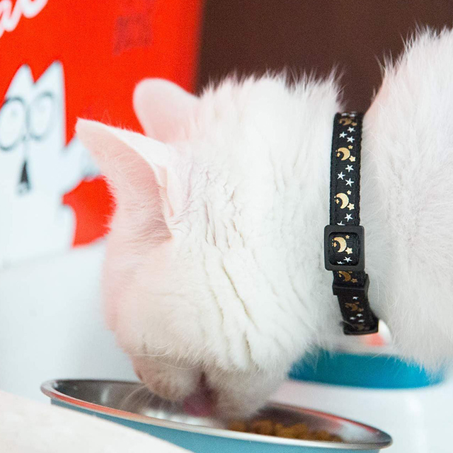 Wehao Reflective Breakaway Cat Collars with Bells
