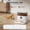 Wehao Pets 5L / 7L Automatic Pet Feeder with Camera And Double Bowls