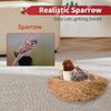 Wehao Realistic Bird Design Interactive Cat Toy Automatic Chirping