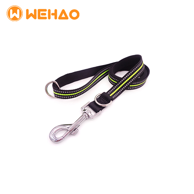 Wehao Reflective Nylon Dog Leash Durable Comfortable Tangle-Free Design