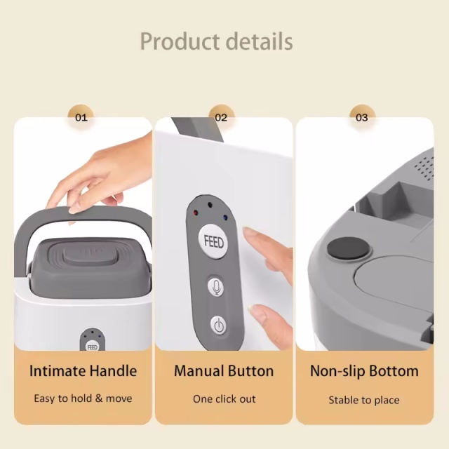 Wehao Pets Interactive Cat Dog Treat Dispenser Toys For Feeding Training