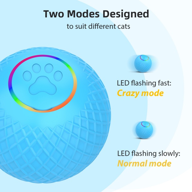 Cat Toys Manufacturer Interactive Remote Automatic Ball Chaser Toy