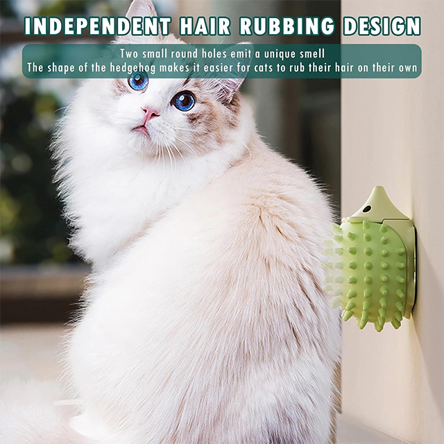 Wehao Hedgehog Catnip Wall Toy Balls
