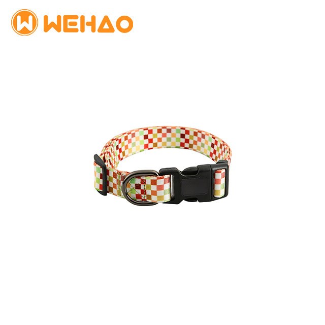 Wehao Soft Adjustable Dog Collar Fashionable Durable Safety Buckle