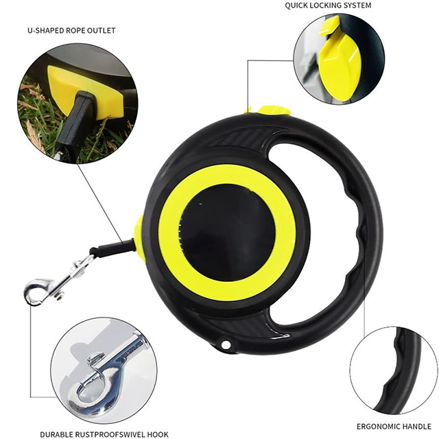 Wehao Retractable Dog Leash 16FT Tangle Free for Small Dogs