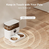 Wehao Pets 5L / 7L Automatic Pet Feeder with Camera And Double Bowls