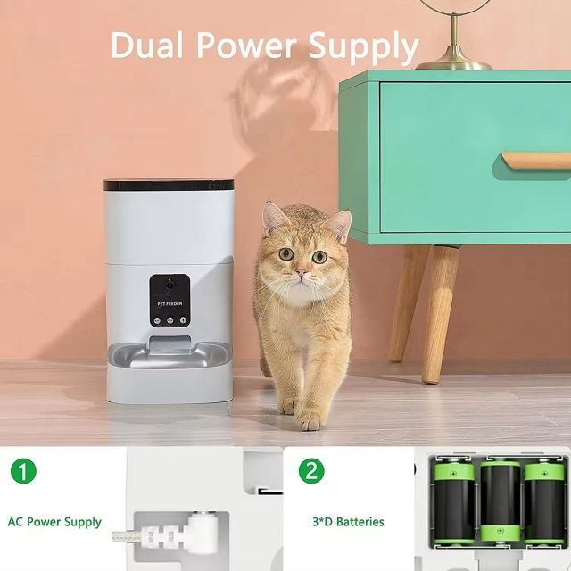 Wehao Pets 4L/6L Smart Cat feeder Dispenser