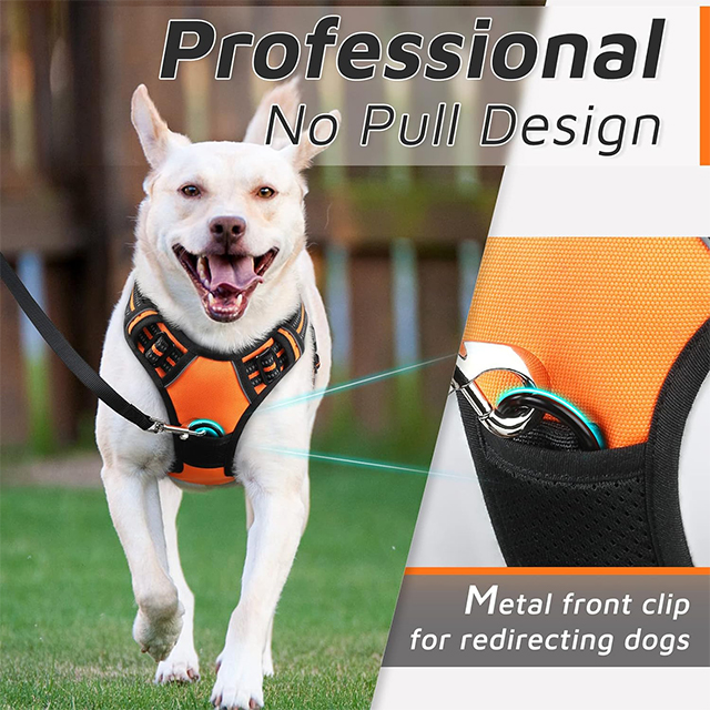 Wehao Dog Harness Adjustable Comfortable Durable Large Dogs
