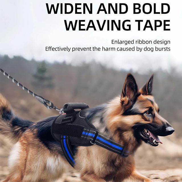 Wehao Reflective No Pull Dog Harness Adjustable Comfortable Durable