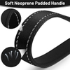 Wehao Traffic Dog Leash with Safety Carabiner Reflective Neoprene Handle