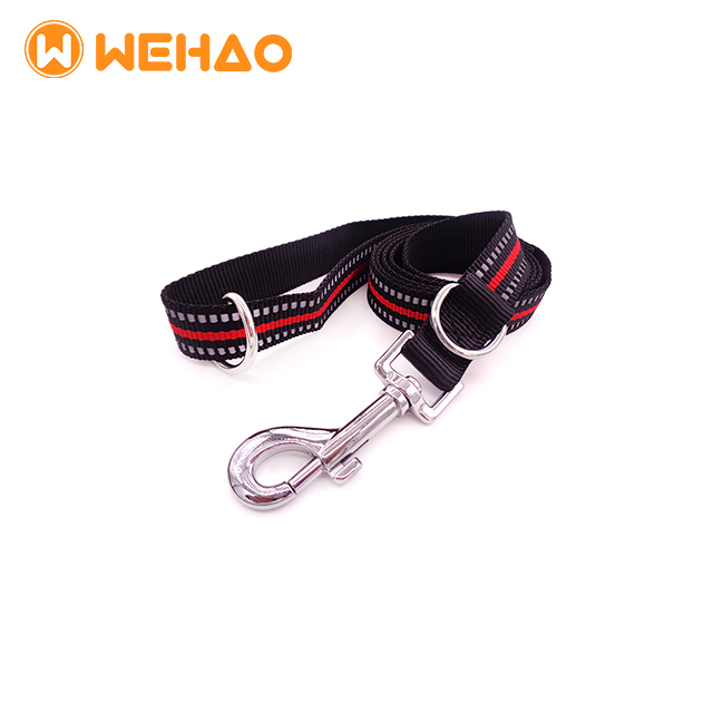 Wehao Reflective Nylon Dog Leash Durable Comfortable Tangle-Free Design