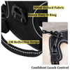 Wehao Dual Leash Dog Harness Reflective Padded Adjustable Handle