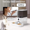 Wehao Pets 5L Automatic Smart Pet Feeder With Two Bowls