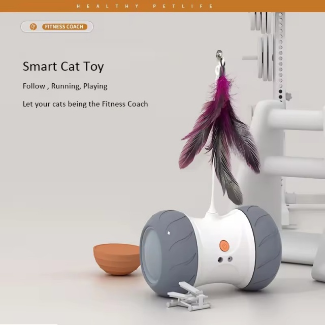 Wehao Pets Bulk Electronic Interactive Cat Toys With Feather