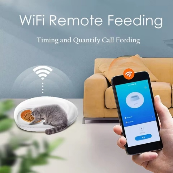 App-Controlled Wet Food Feeder