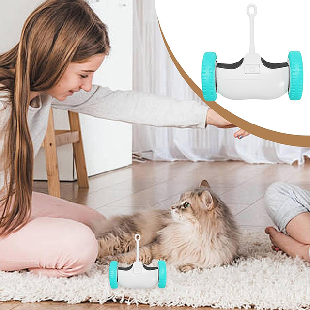 Wehao Smart Cat Toy Durable Quiet Interactive Play
