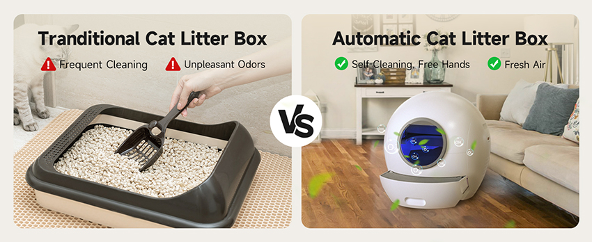 2.Enhanced Safety Features Cat Litter Box