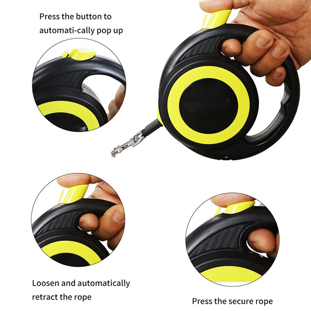 Wehao Retractable Dog Leash 16FT Tangle Free for Small Dogs