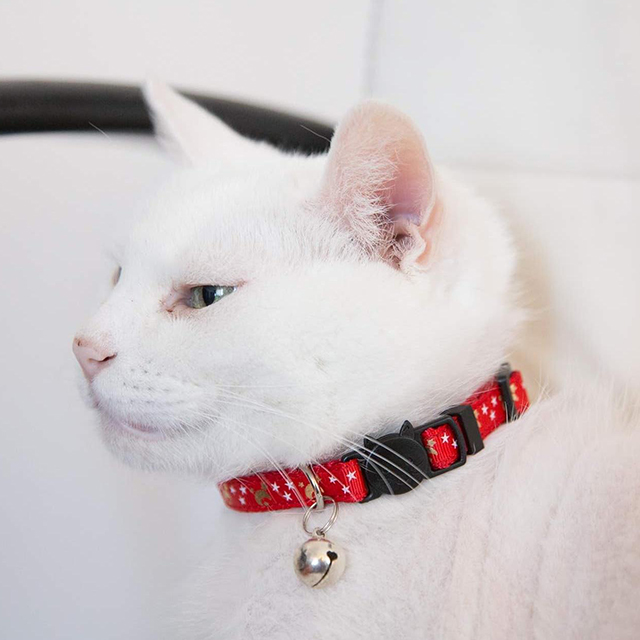 Wehao Reflective Breakaway Cat Collars with Bells