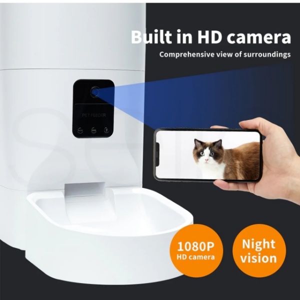 HD Camera Pet Feeder