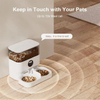 Wehao Pets 5L / 7L Automatic Pet Feeder with Camera And Double Bowls