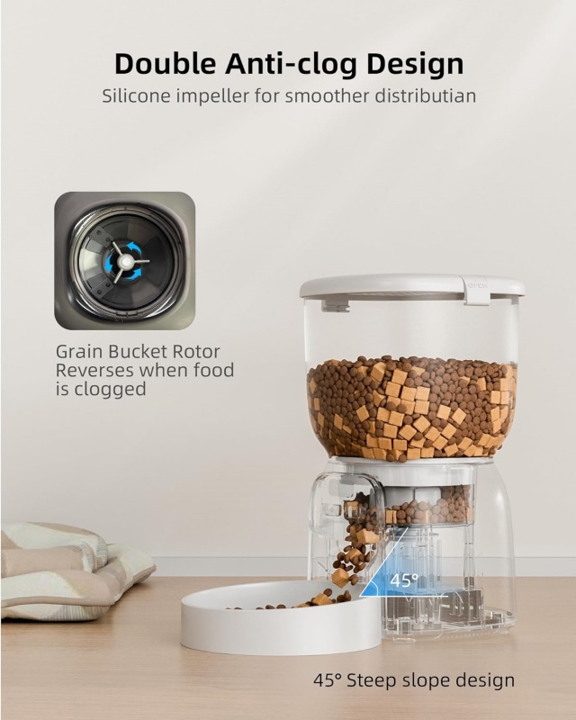 Wehao Pets 4L Smart Automatic Pet Feeder with Camera